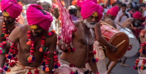 Traditional Goan music and dance performance with colorful costumes