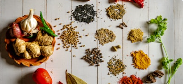 Traditional Goan dishes with spices and flavors