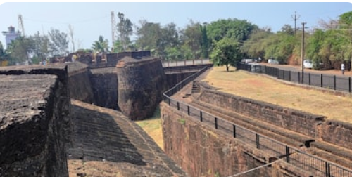 Islamic architectural elements in Goan fort