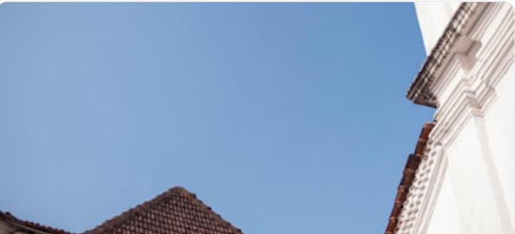 Historic Portuguese church with ornate architecture